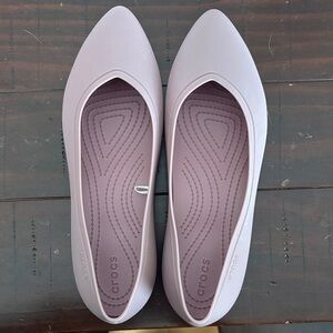 CROCS Women's Light Purple Flats